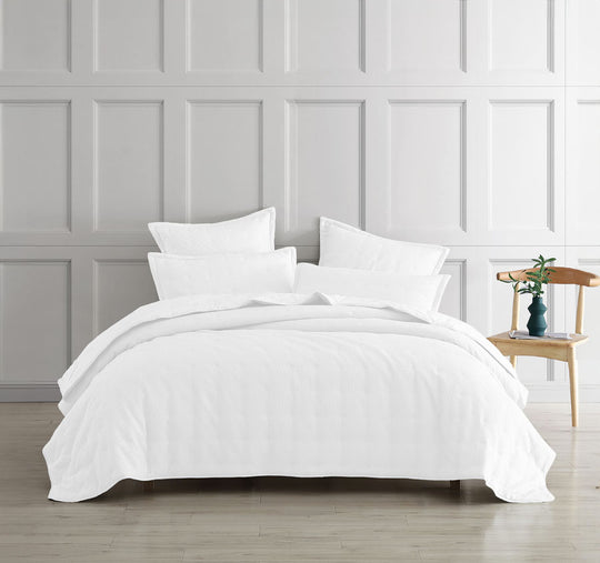 Ascot Coverlet Range White