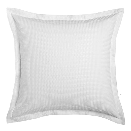 Ascot European Pillowcase White