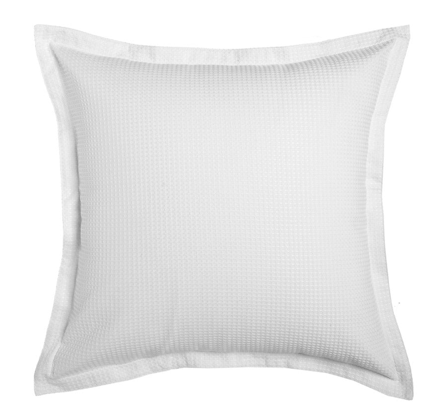 Ascot European Pillowcase White