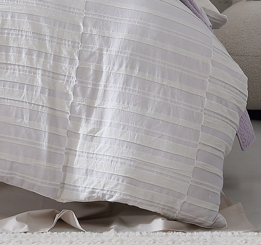Balmoral Quilt Cover Set Range Lilac