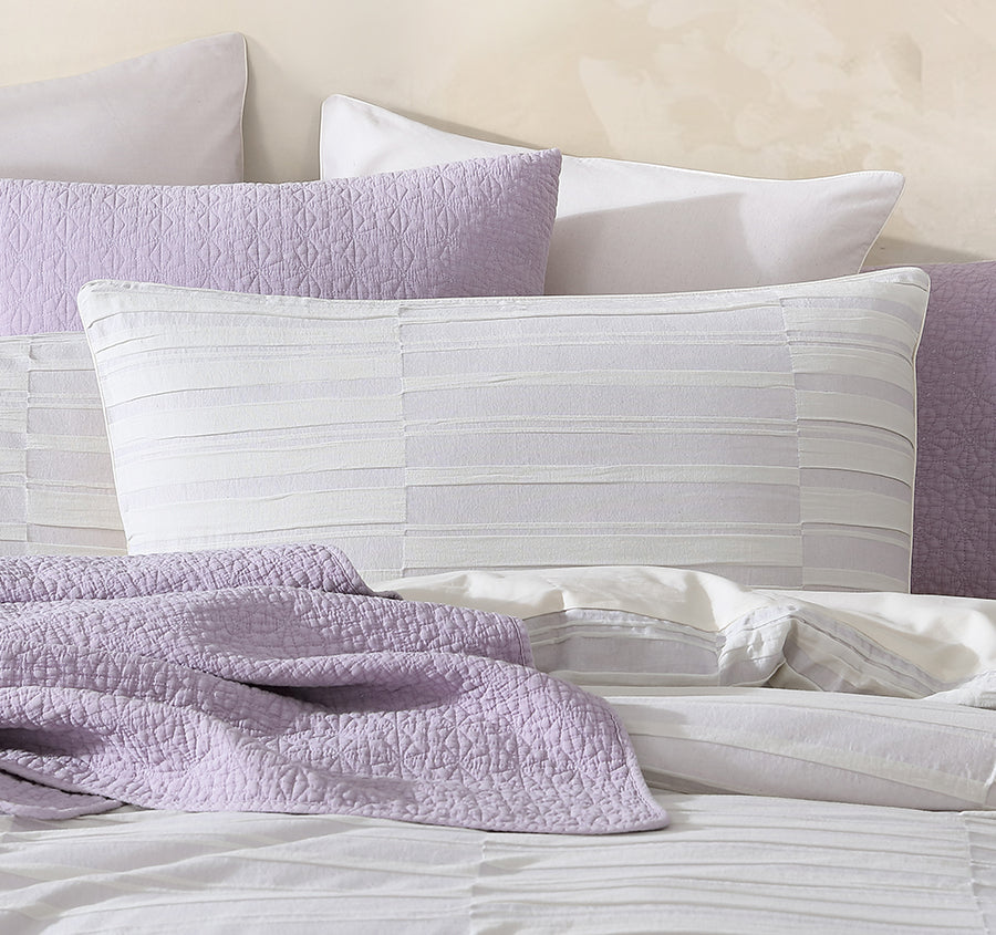 Balmoral Quilt Cover Set Range Lilac