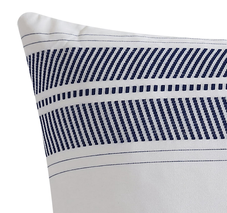 Cadet European Pillowcase Navy Manchester Warehouse