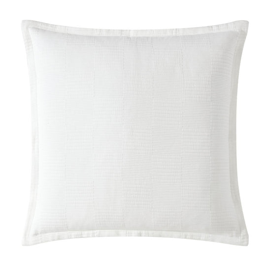 Caspian European Pillowcase White