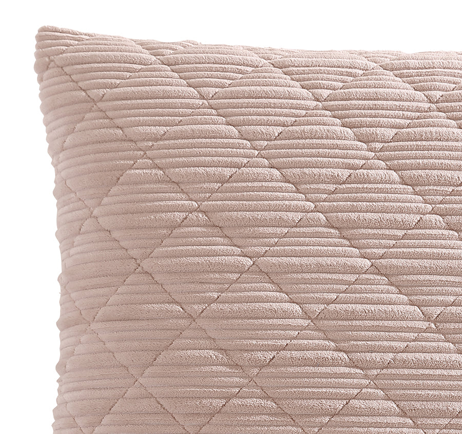Corbin European Pillowcase Blush