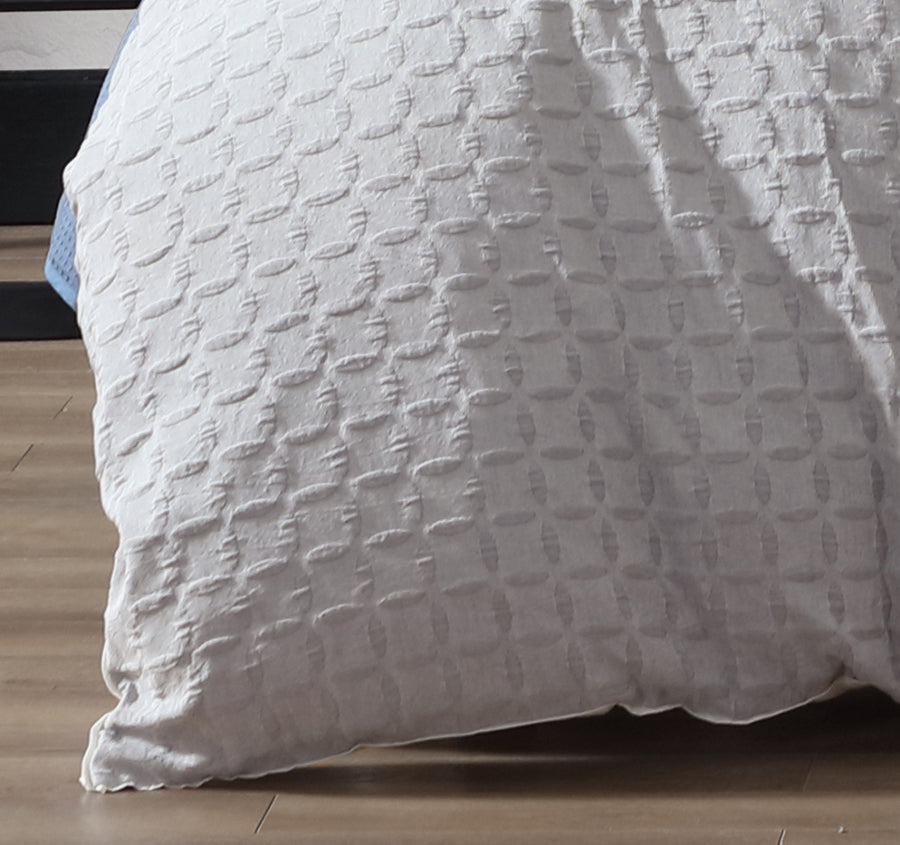 Flo Quilt Cover Set Range Fog