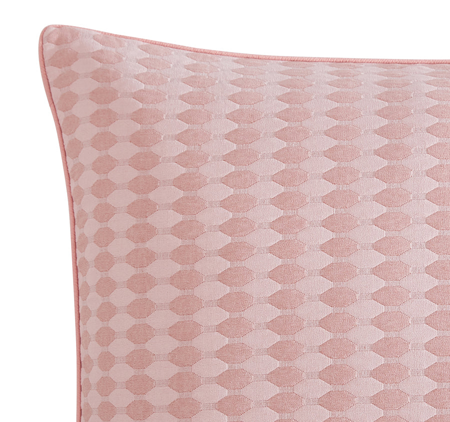 Frankie 45x45cm Filled Cushion Blush