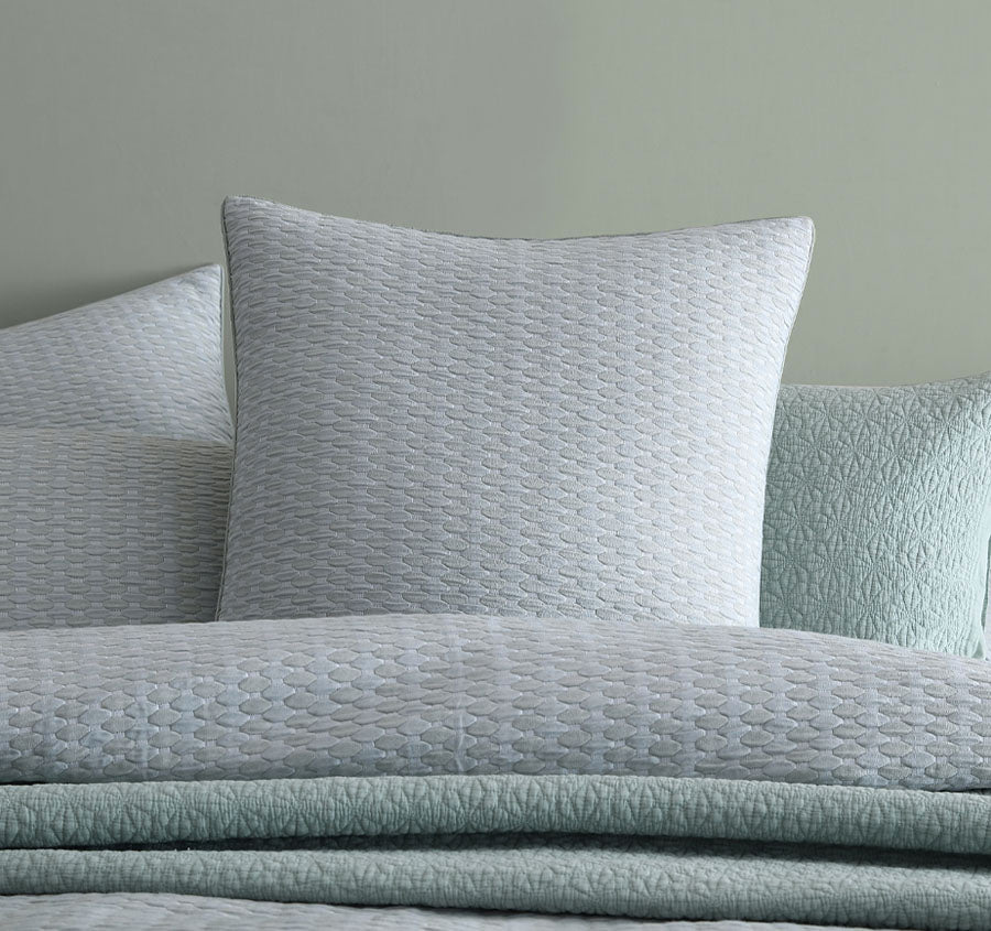 Frankie European Pillowcase Sage