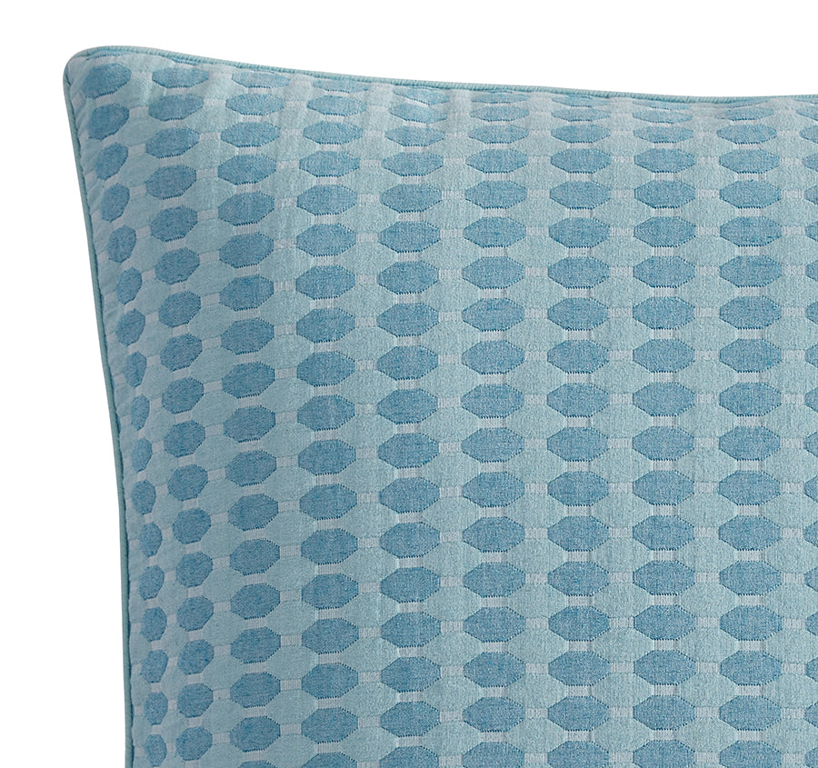 Frankie 45x45cm Filled Cushion Turquoise