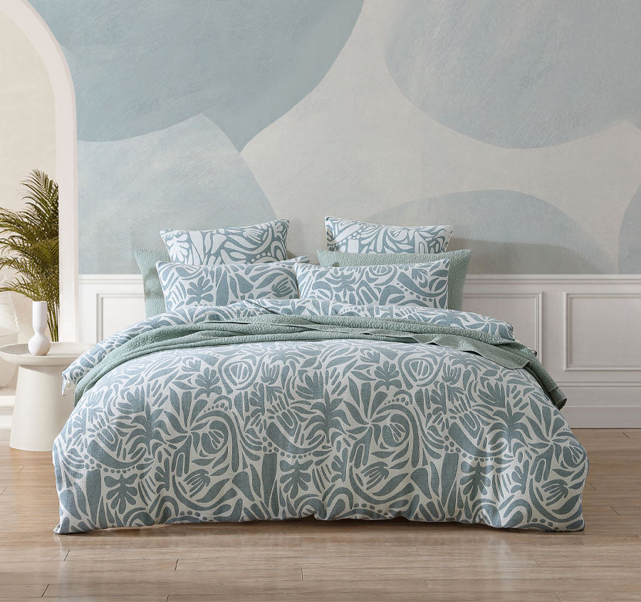 Haven Quilt Cover Set Range Surf