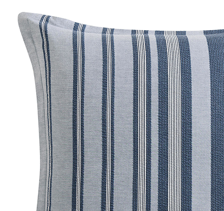 Hunter European Pillowcase Indigo