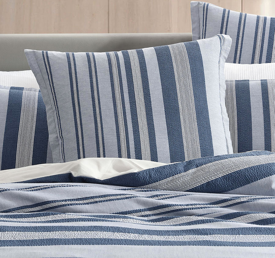 Hunter European Pillowcase Indigo