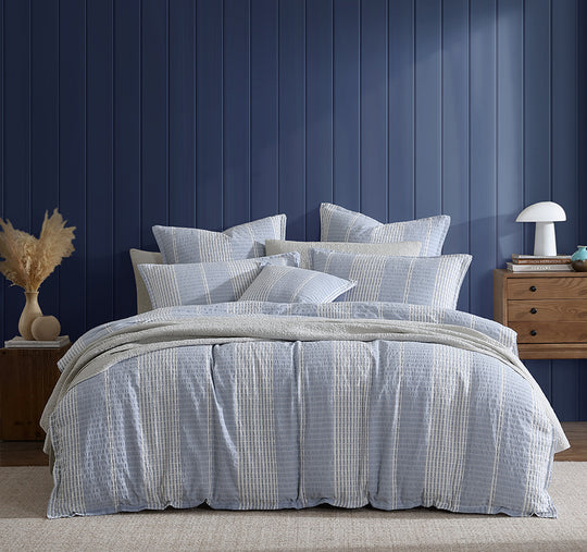 Hurley Quilt Cover Set Range Slate