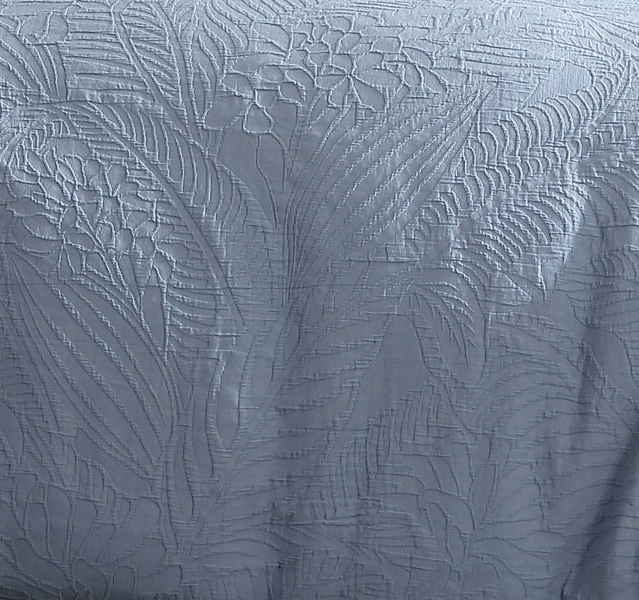 Kaia Quilt Cover Set Range Slate