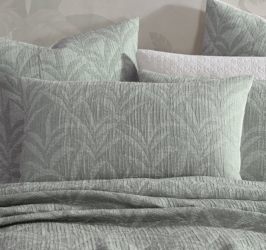 Kailani Coverlet Set Cilantro