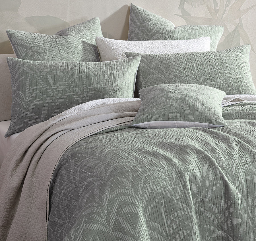 Kailani Coverlet Set Cilantro