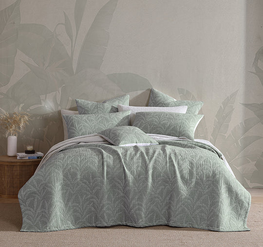 Kailani Coverlet Set Cilantro