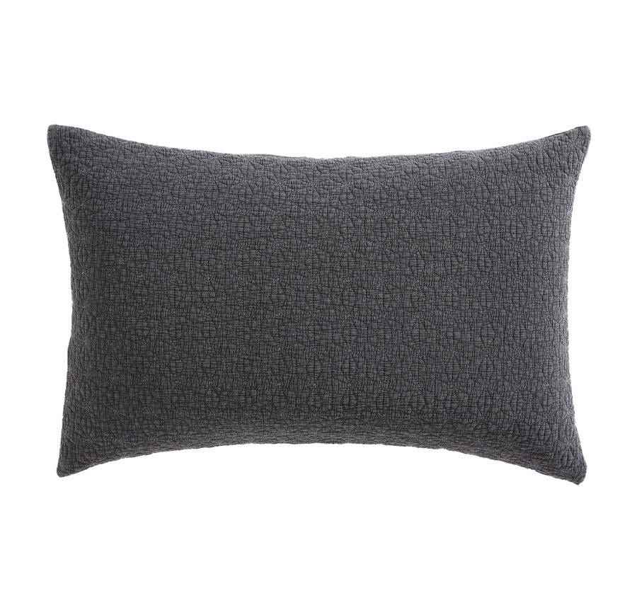 Kayo Standard Pillowsham Pair Charcoal