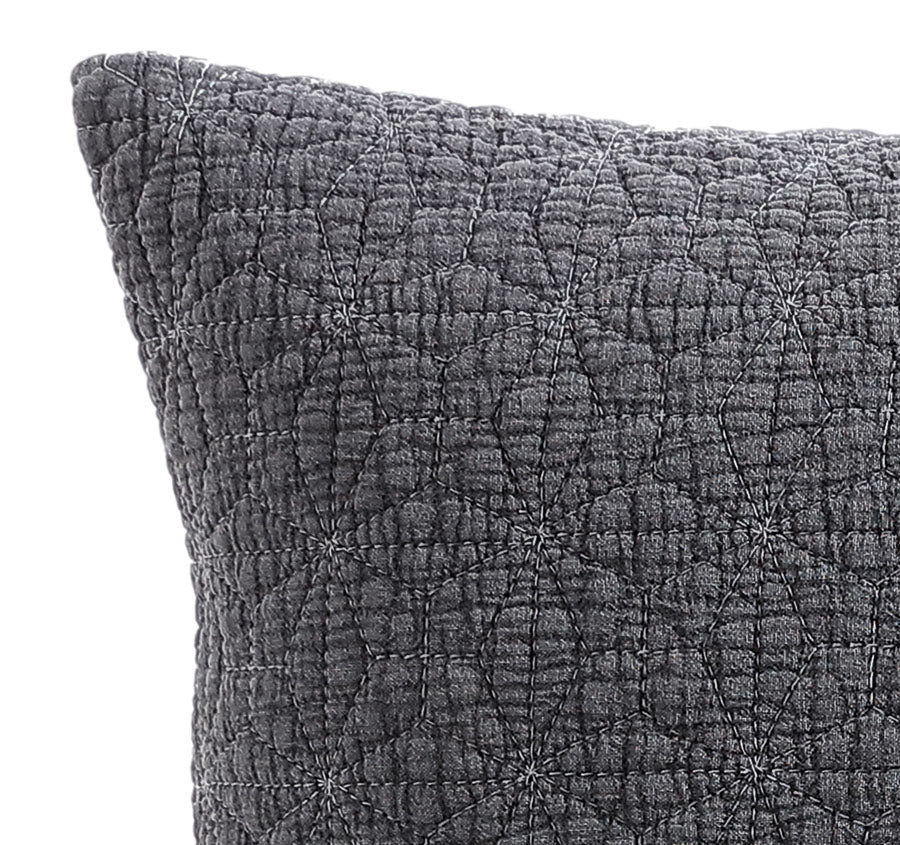 Kayo Standard Pillowsham Pair Charcoal