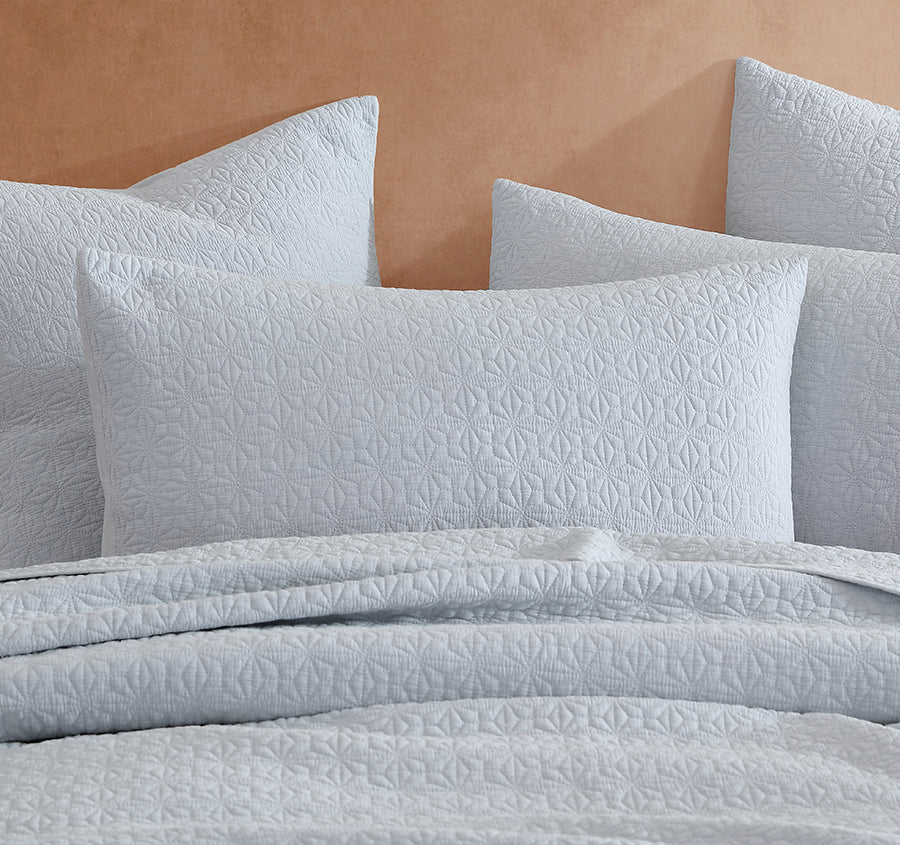Kayo Standard Pillow Sham Pair Fog