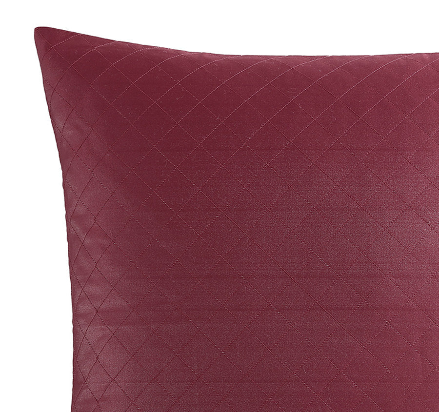 Lisbon European Pillowcase Cabernet