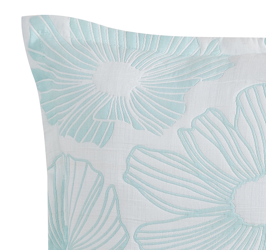 Poppi 45x45cm Filled Cushion Aqua