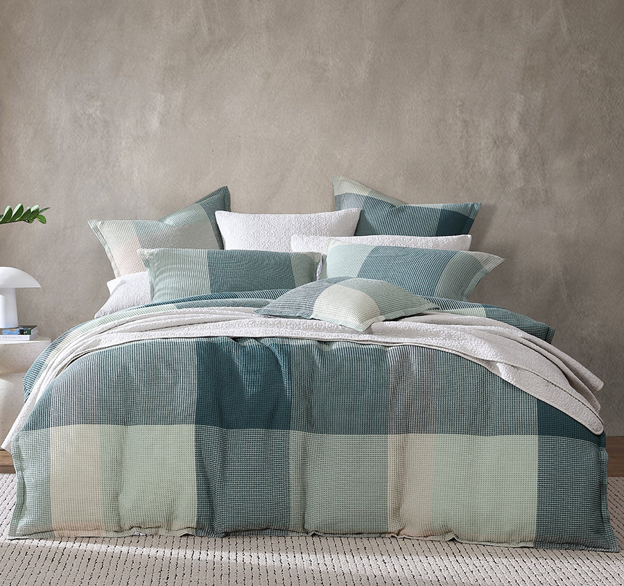 Sadie Quilt Cover Set Range Forest