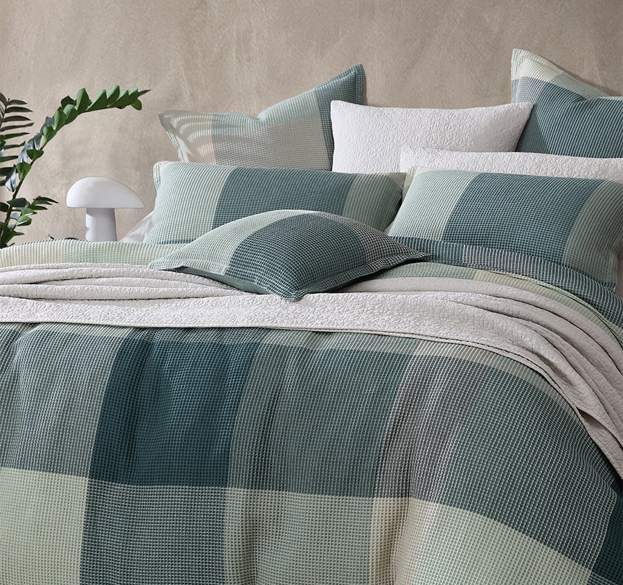 Sadie Quilt Cover Set Range Forest
