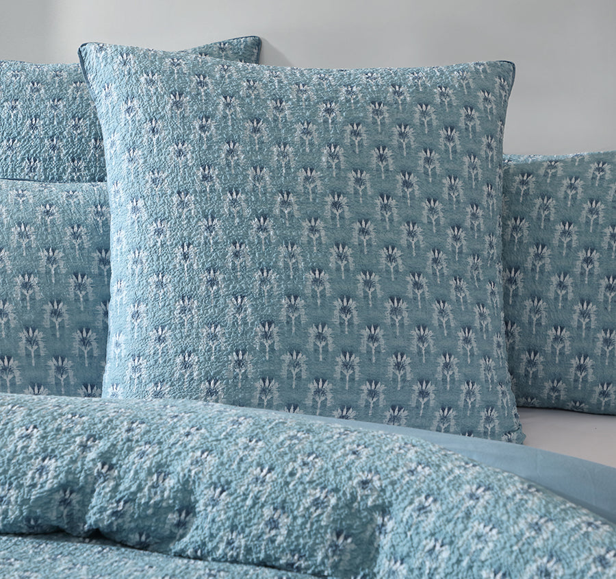 Santa Fe European Pillowcase Teal