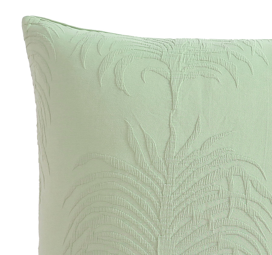 Tropicana European Pillowcase Sage