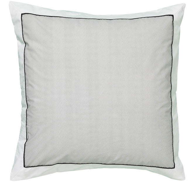 Essex European Pillowcase Pewter