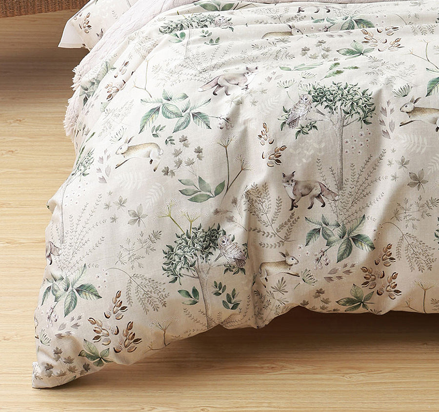 Briar Quilt Cover Set Range Natural
