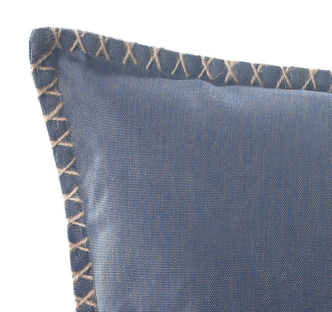 Kalo 50x50cm Outdoor Filled Cushion Blue