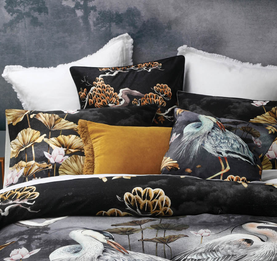 Orient 50x50cm Filled Cushion Midnight