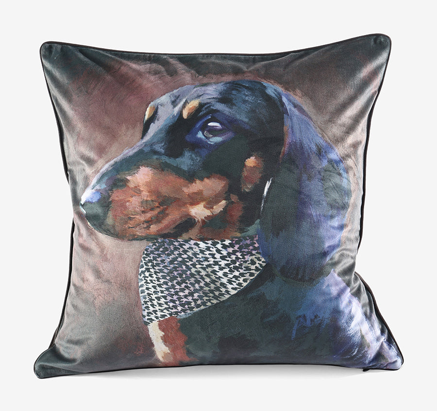 Pawtrait 50x50cm Filled Cushion Houndstooth
