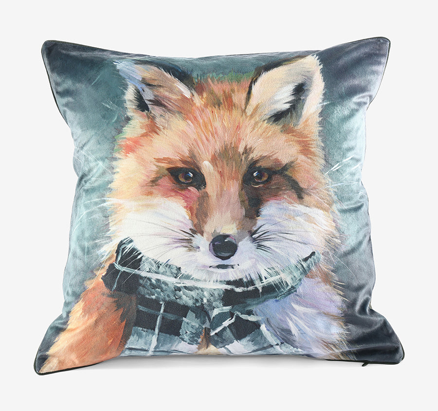 Pawtrait 50x50cm Filled Cushion Silverfox