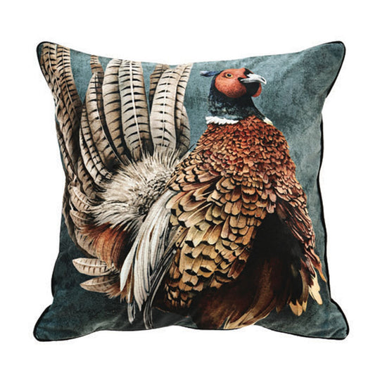Phil The Pheasant 50x50cm Filled Cushion Multi