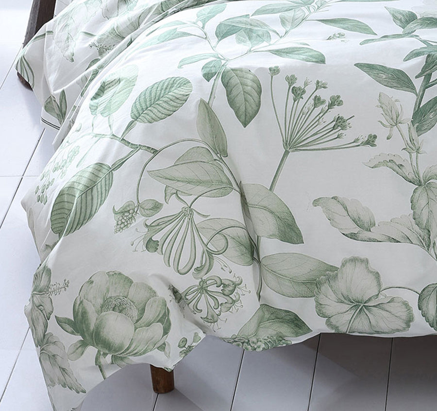 Pure Botanical Quilt Cover Set Range Leaf