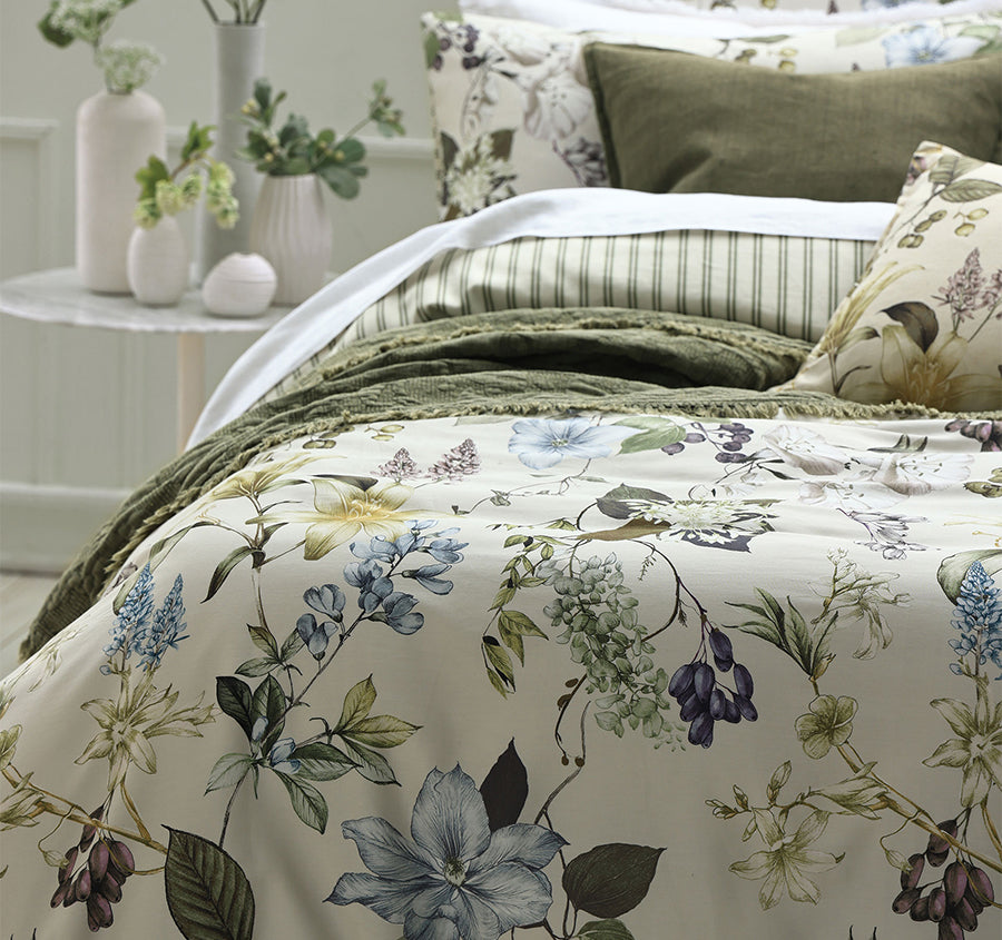 Sanctuary Quilt Cover Set Range Natural