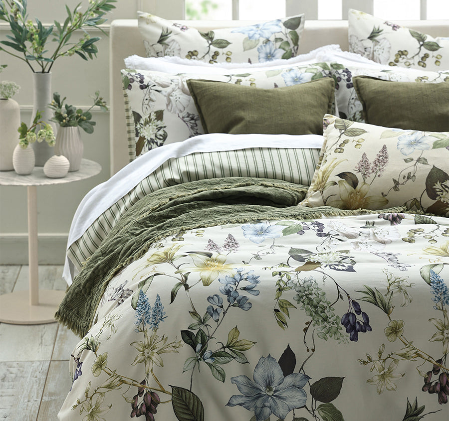 Sanctuary Quilt Cover Set Range Natural