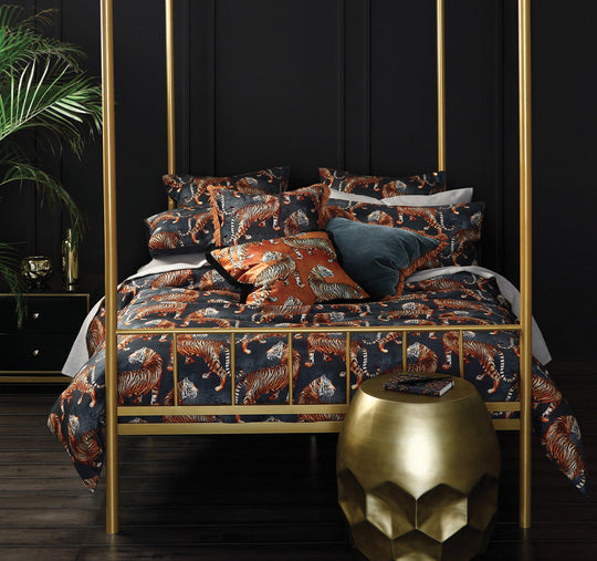 Tigress Quilt Cover Set Range Grey
