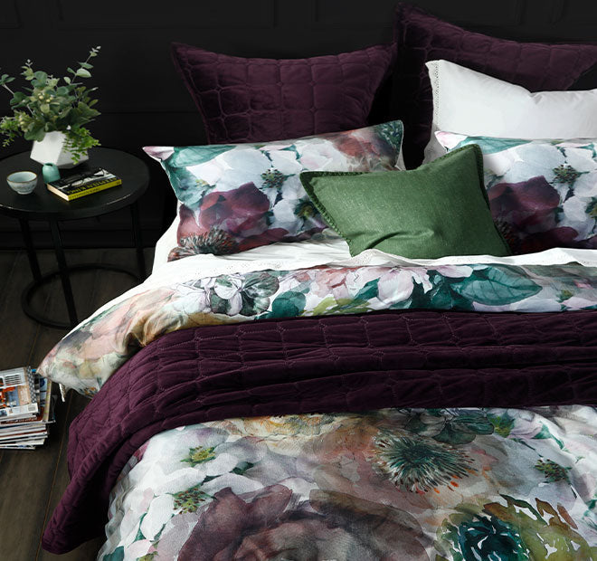 Meeka Comforter Set Range Port