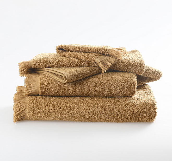 Tusca 900GSM Cotton Bath Mat Amber