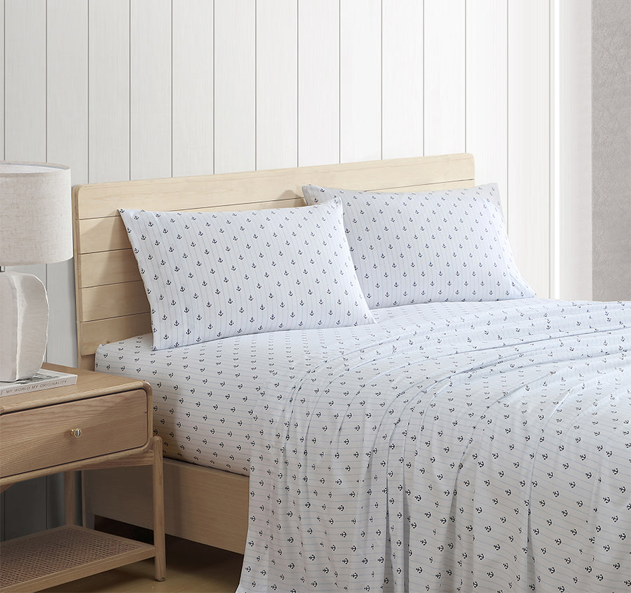 Anchor Drop Sheet Set Range Blue