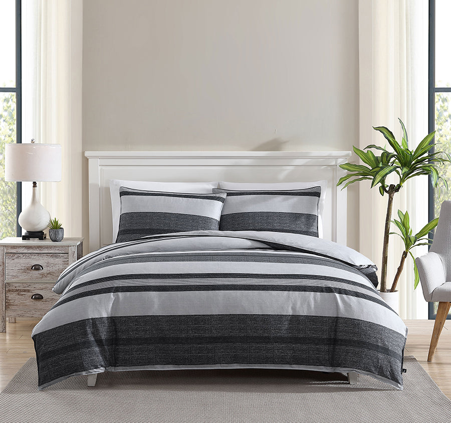 Ardmoore Quilt Cover Set Range Dark Grey