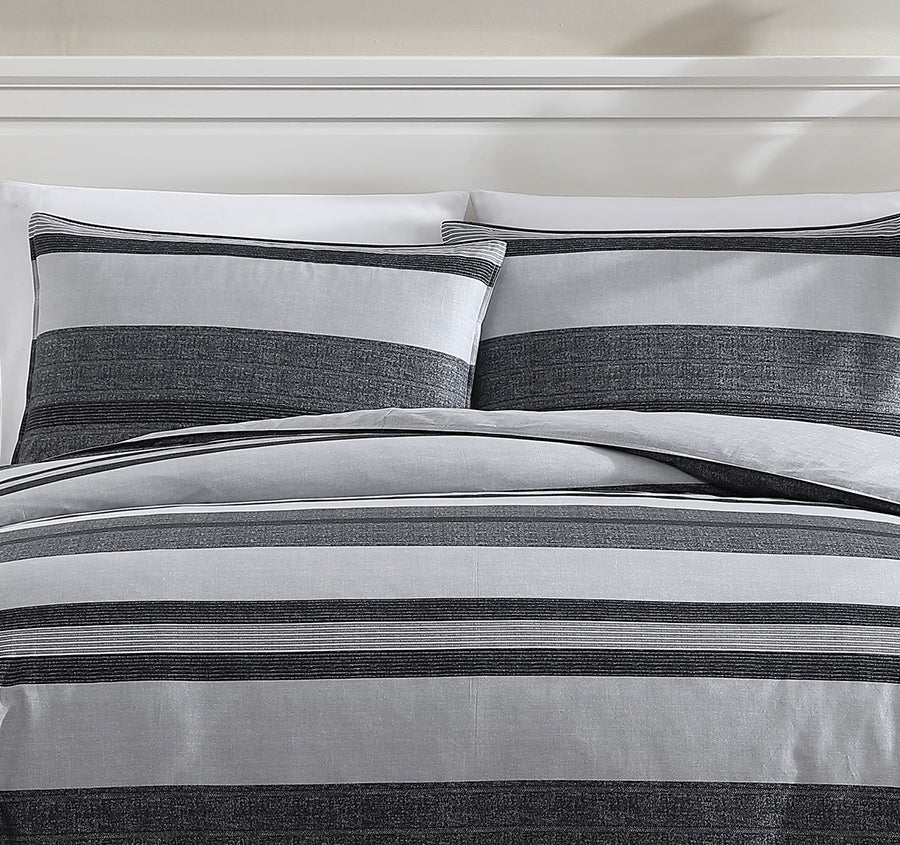 Ardmoore Quilt Cover Set Range Dark Grey