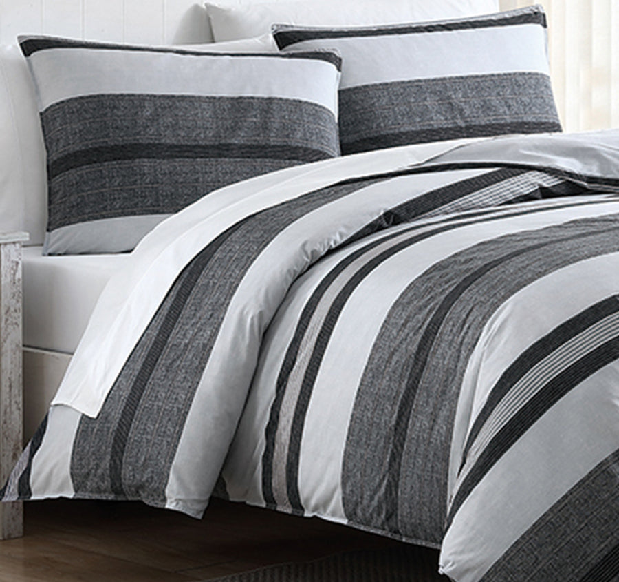Ardmoore Quilt Cover Set Range Dark Grey