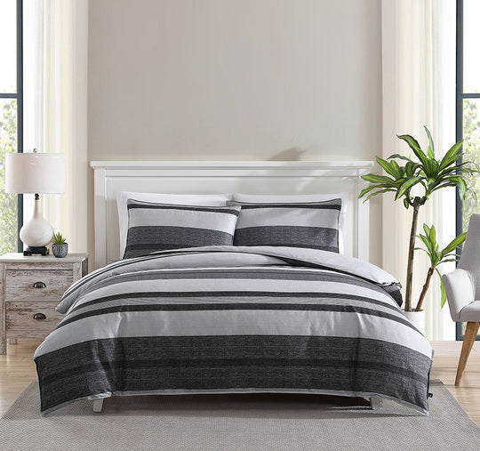 Ardmoore Quilt Cover Set Range Dark Grey