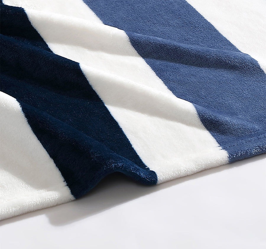 Awning Stripe Blanket Range Blue
