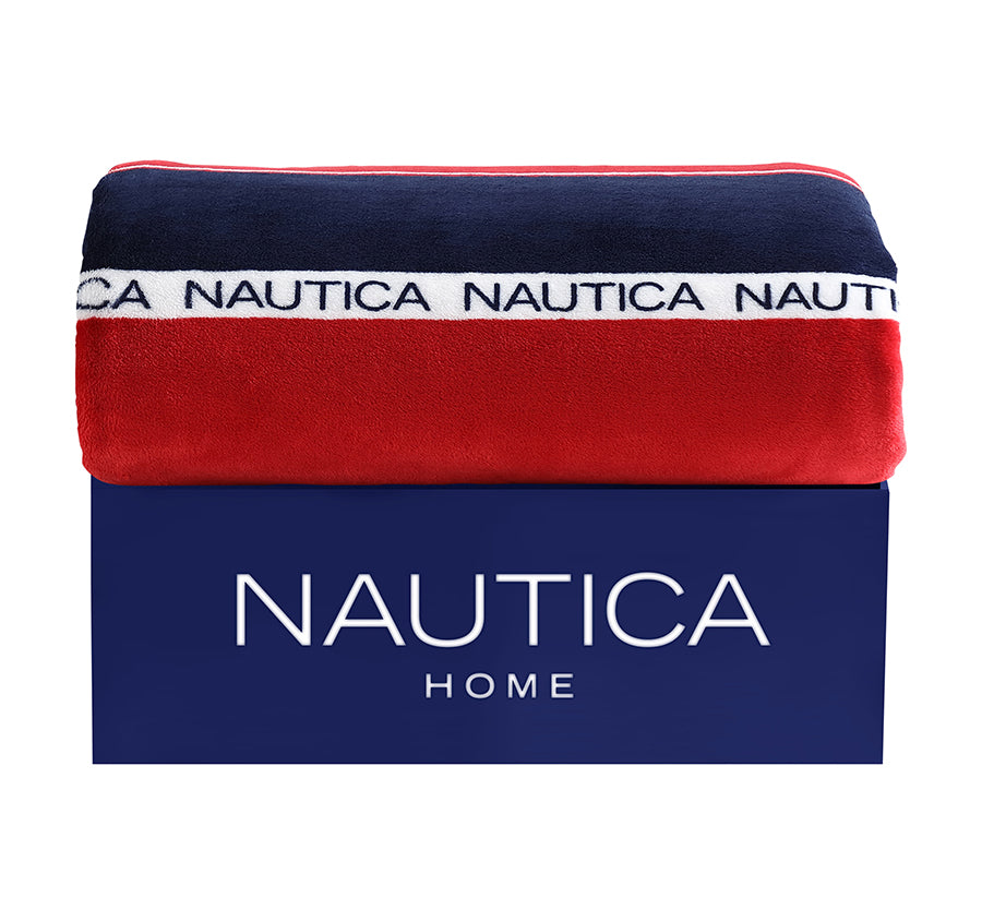Bellecastle Blanket Range Navy and Red