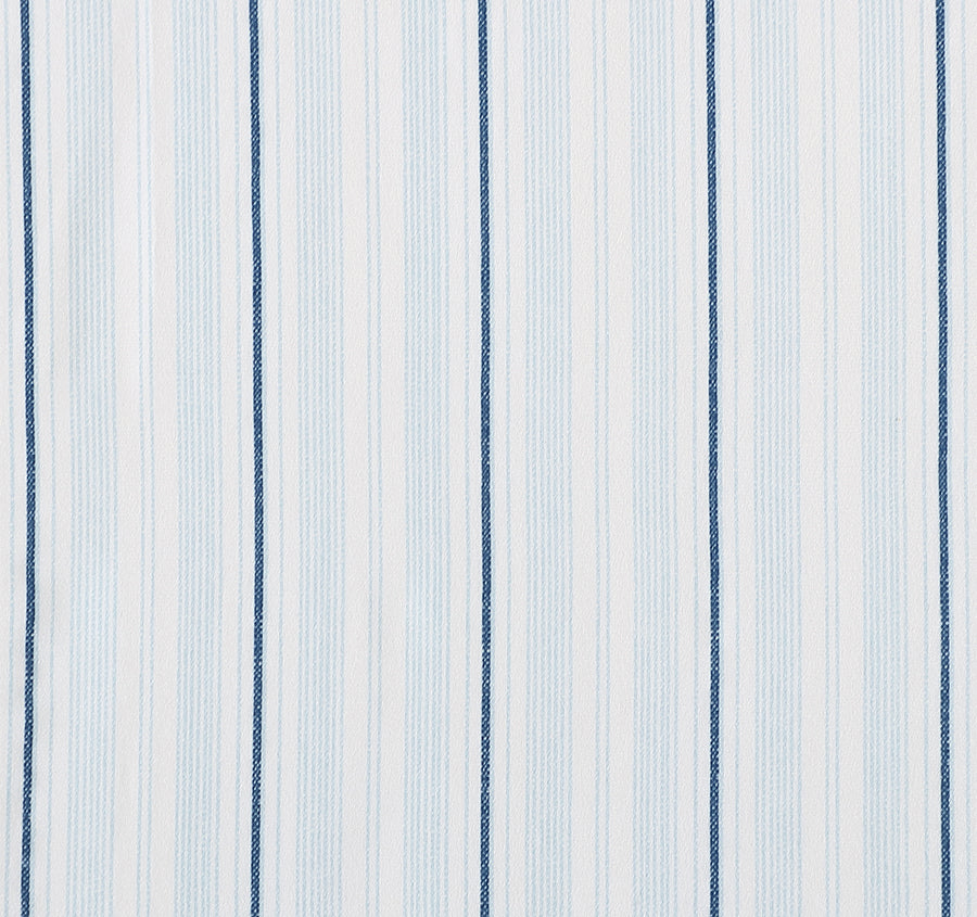 Camp Stripe Sheet Set Range Pale Blue